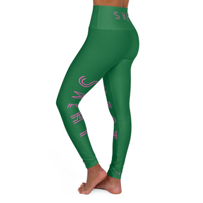 High Waisted Yoga Leggings "Sweat"