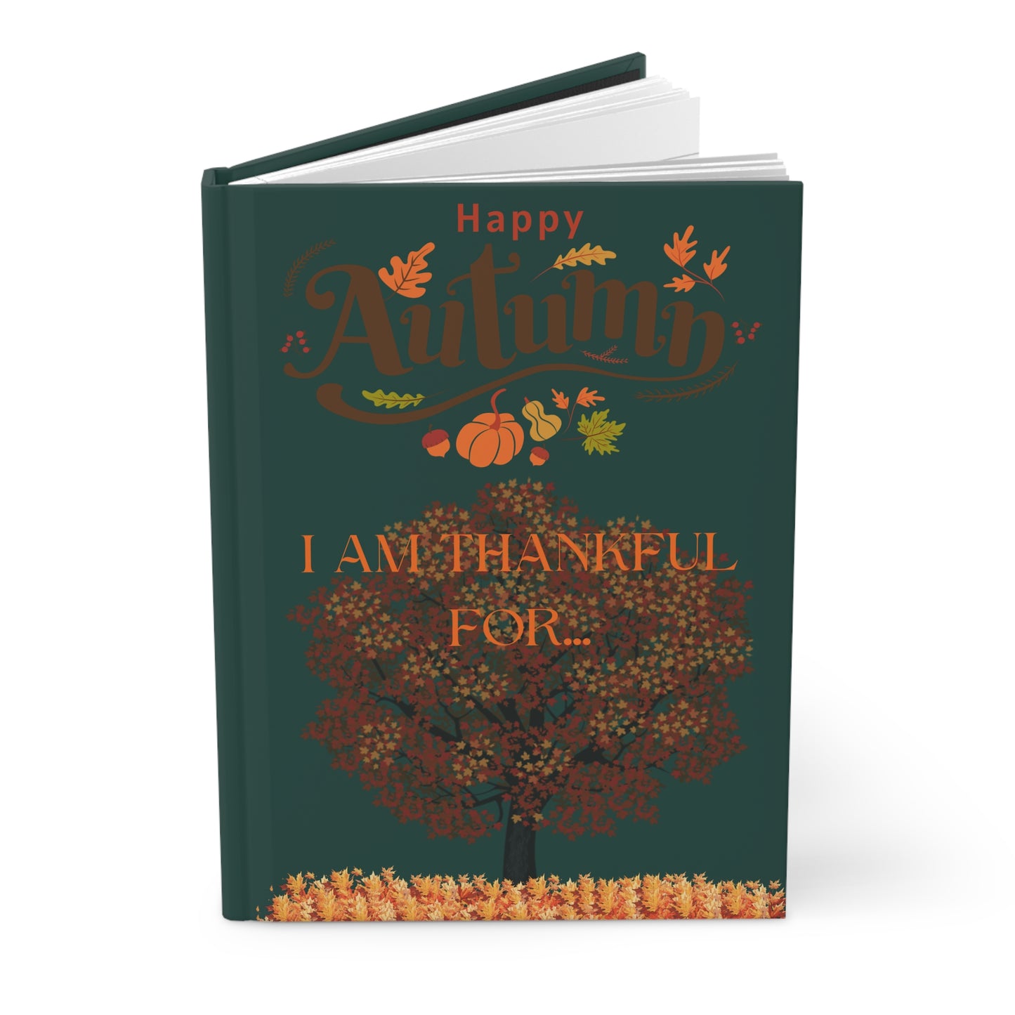 Autumn Thankfulness Hardcover Journal