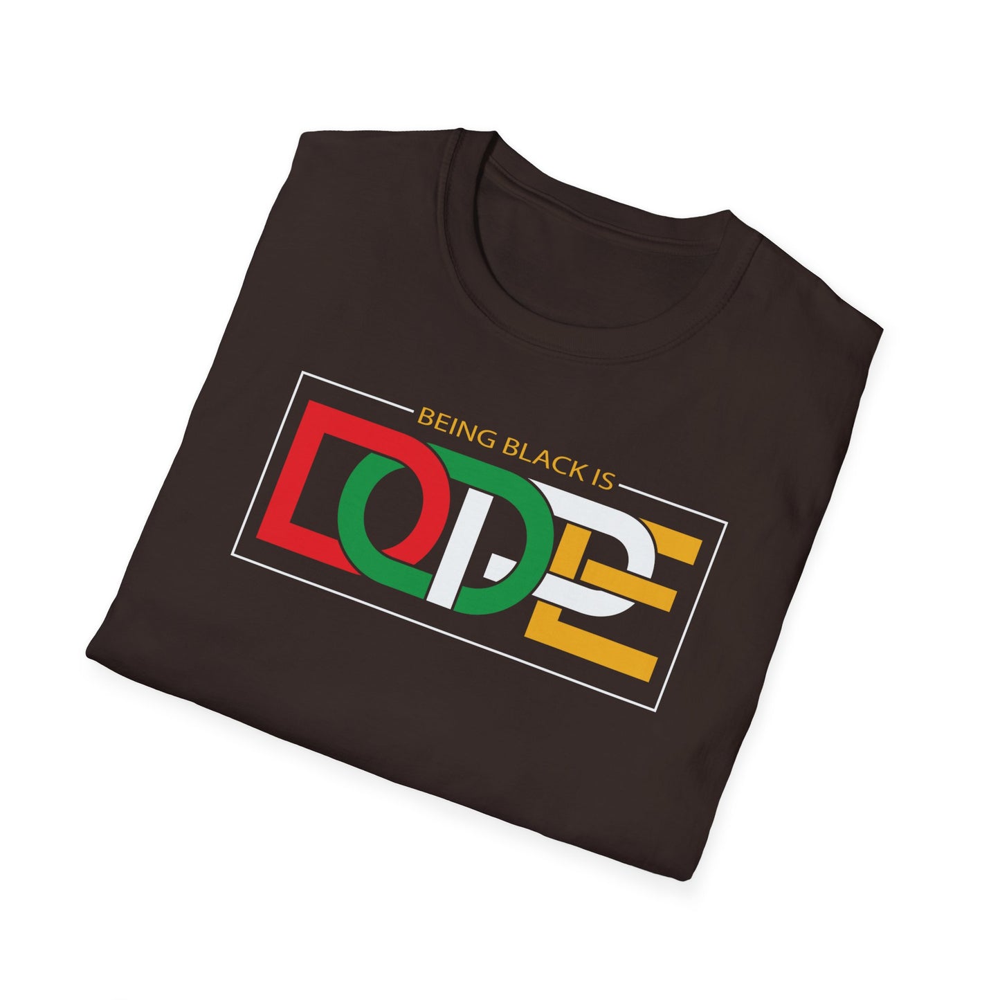 Being Black Is Dope Softstyle T-Shirt