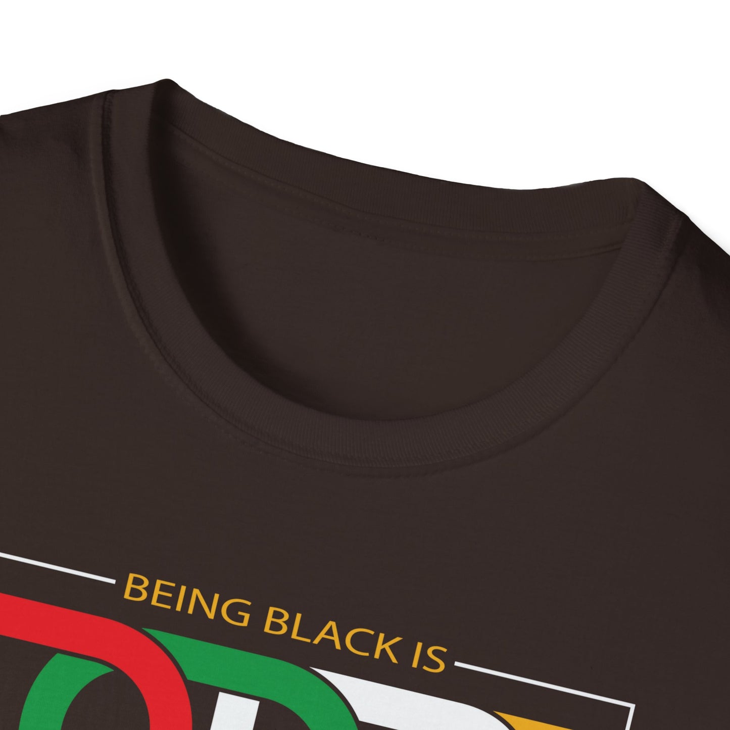 Being Black Is Dope Softstyle T-Shirt