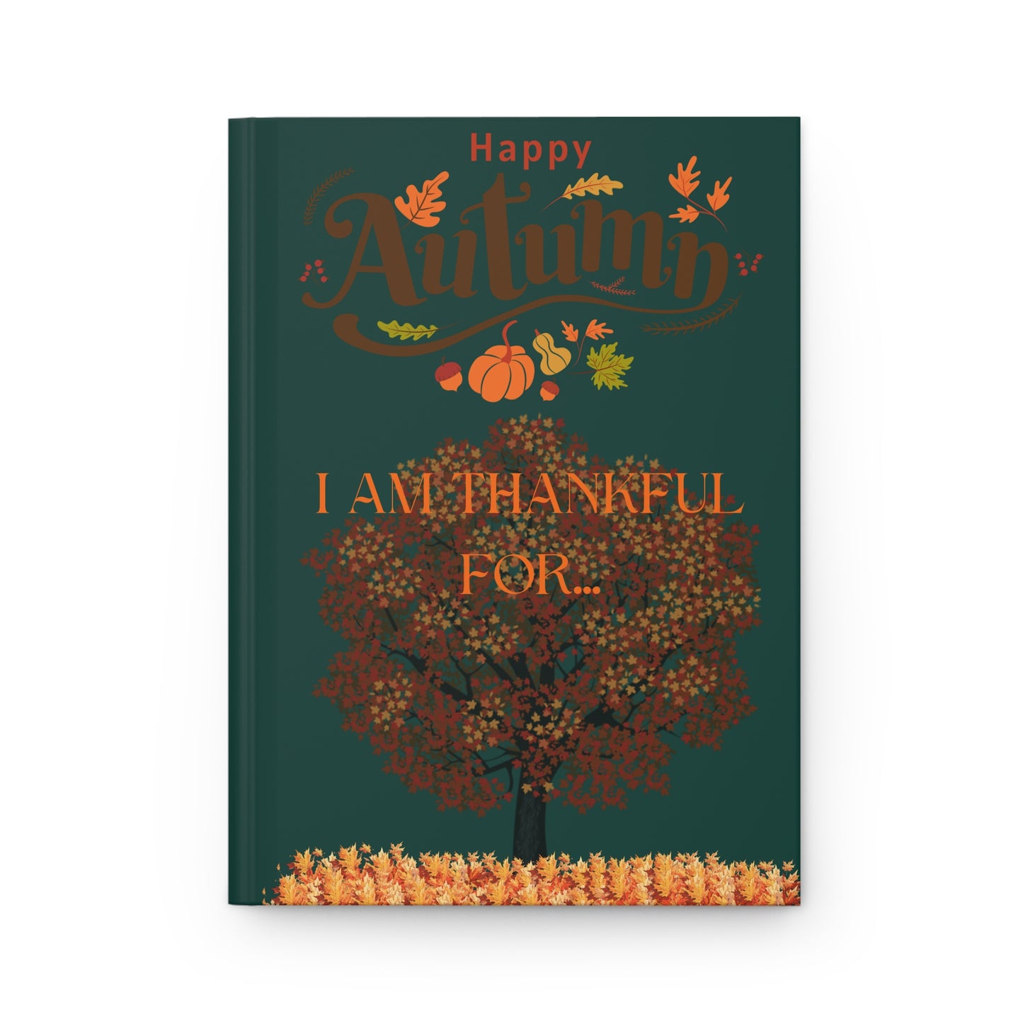 Autumn Thankfulness Hardcover Journal