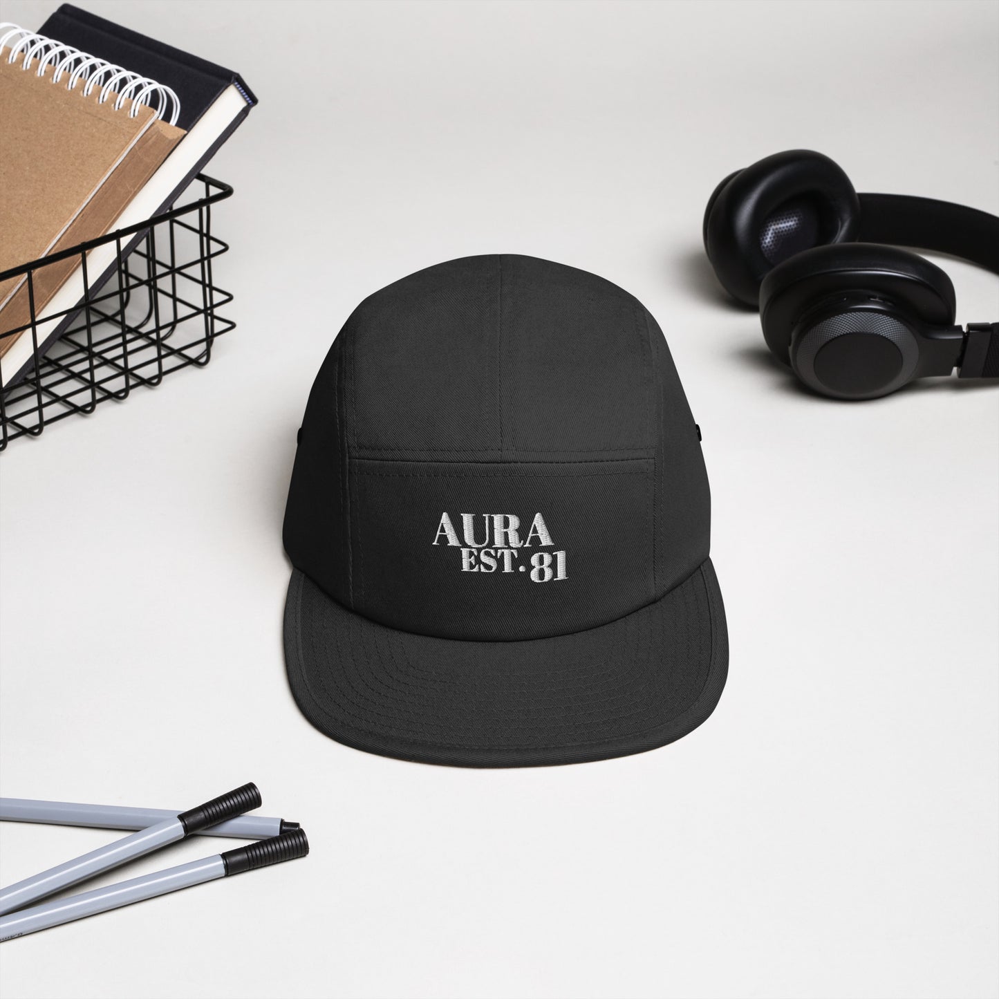 Aura EST. 81 Five Panel Cap