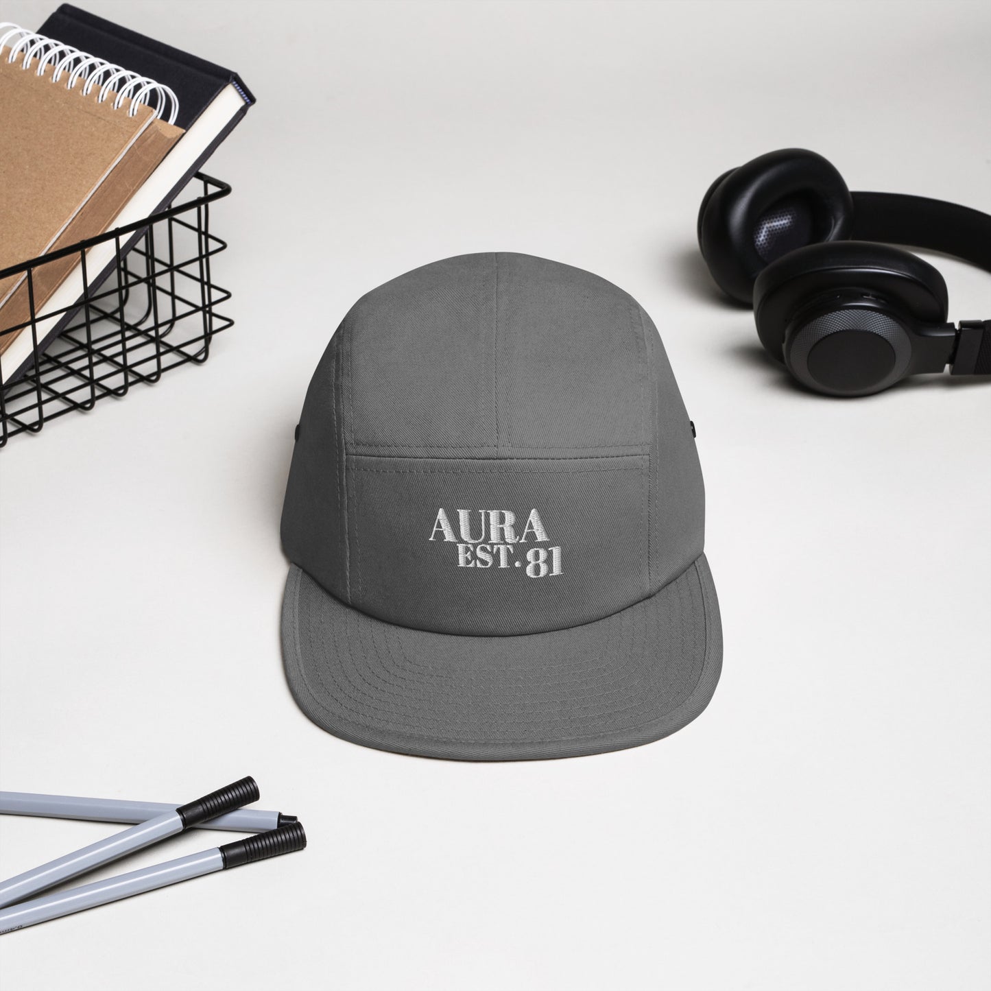 Aura EST. 81 Five Panel Cap