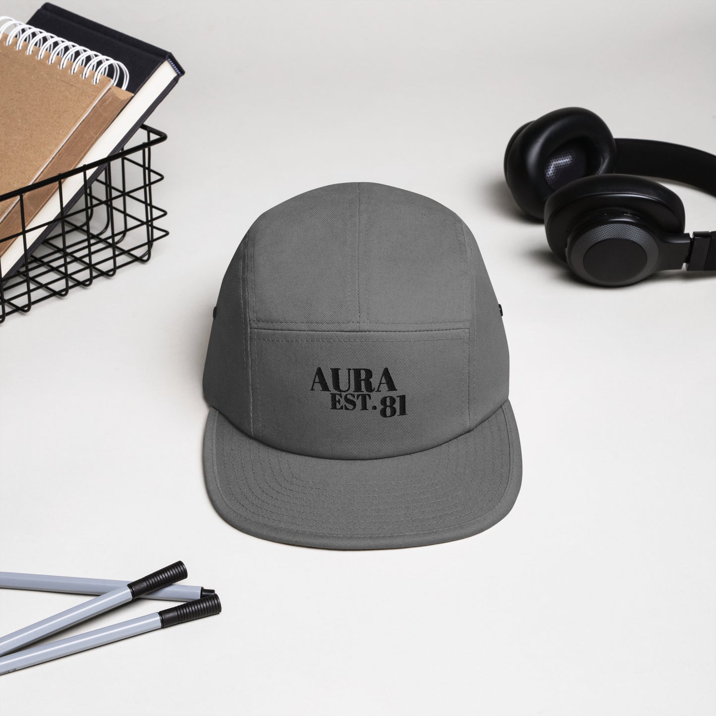 Aura EST. 81 Five Panel Cap