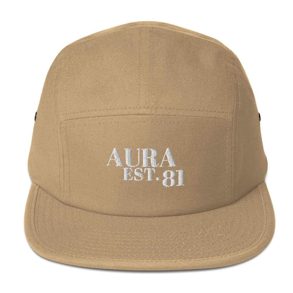 Aura EST. 81 Five Panel Cap