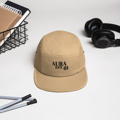 Aura EST. 81 Five Panel Cap