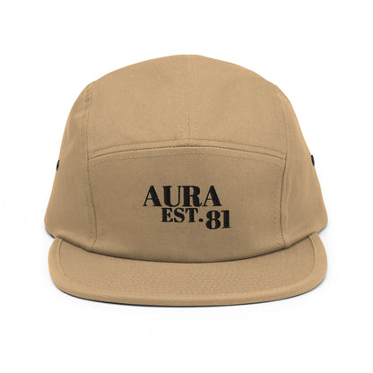 Aura EST. 81 Five Panel Cap