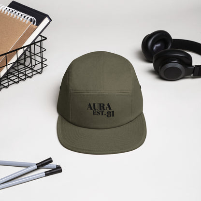 Aura EST. 81 Five Panel Cap