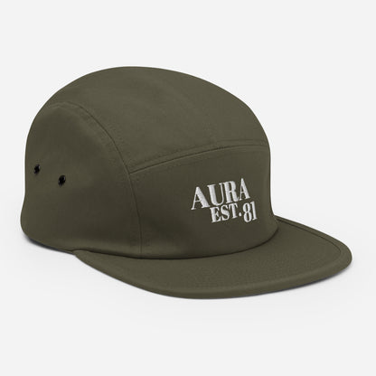 Aura EST. 81 Five Panel Cap