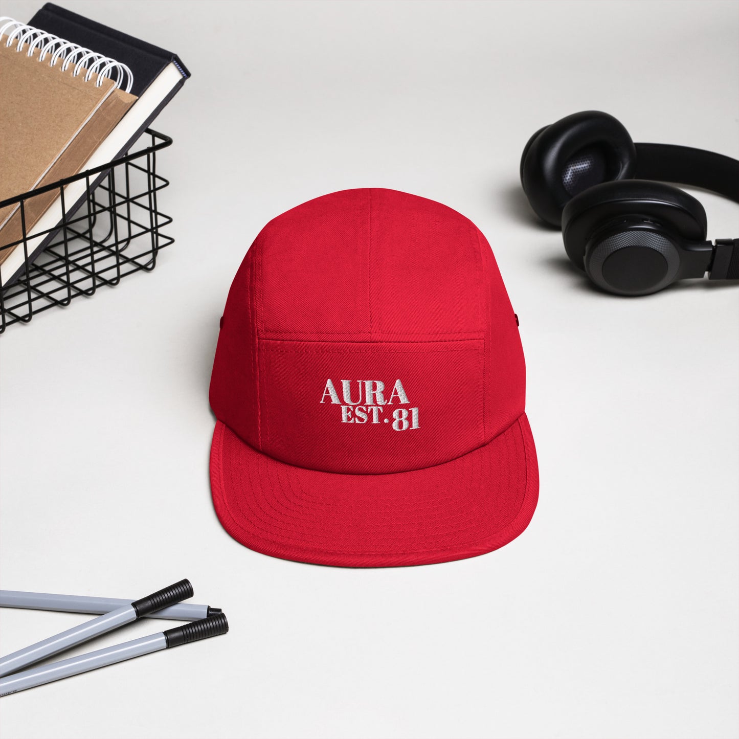 Aura EST. 81 Five Panel Cap