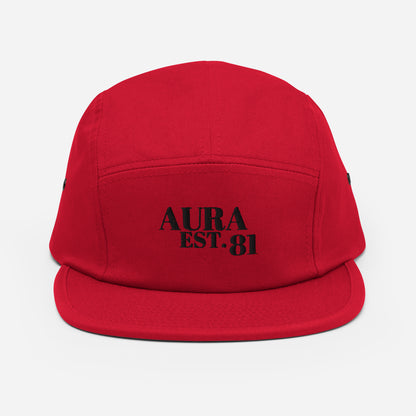 Aura EST. 81 Five Panel Cap