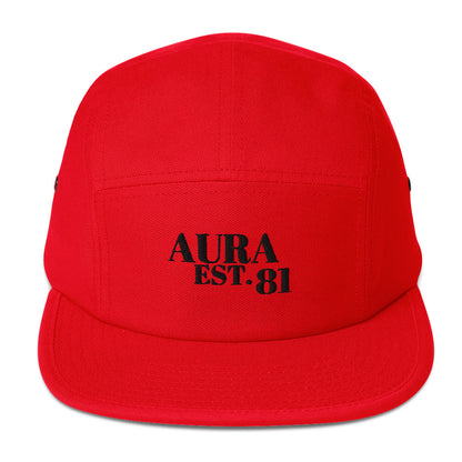 Aura EST. 81 Five Panel Cap