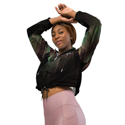 Women’s cropped windbreaker