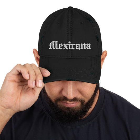 Mexicana Distressed Dad Hat