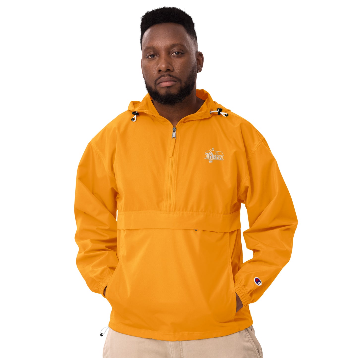 Trxppa Embroidered Champion Packable Jacket