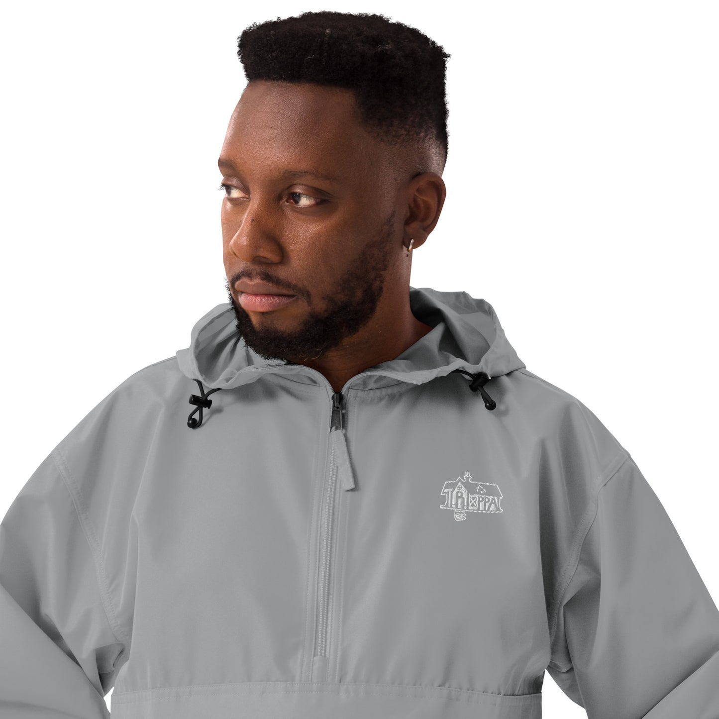 Trxppa Embroidered Champion Packable Jacket