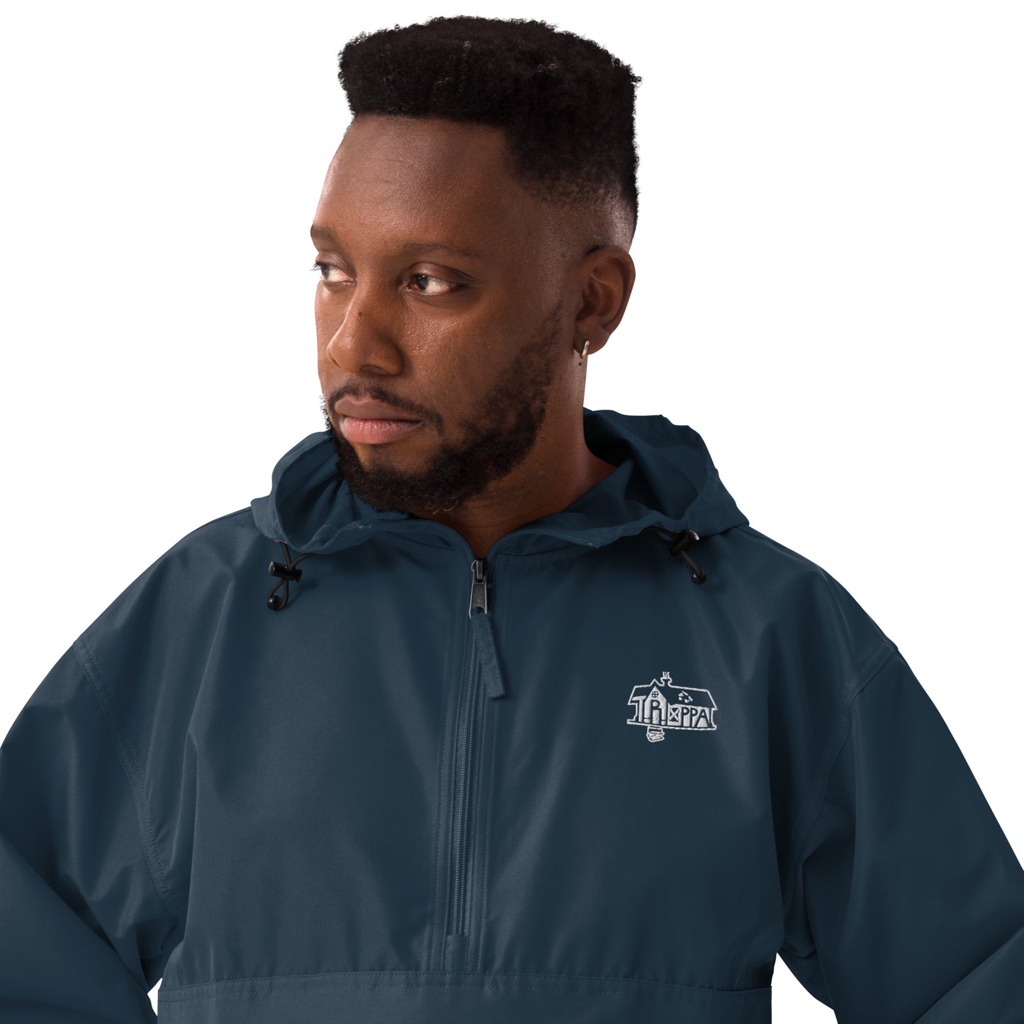 Trxppa Embroidered Champion Packable Jacket