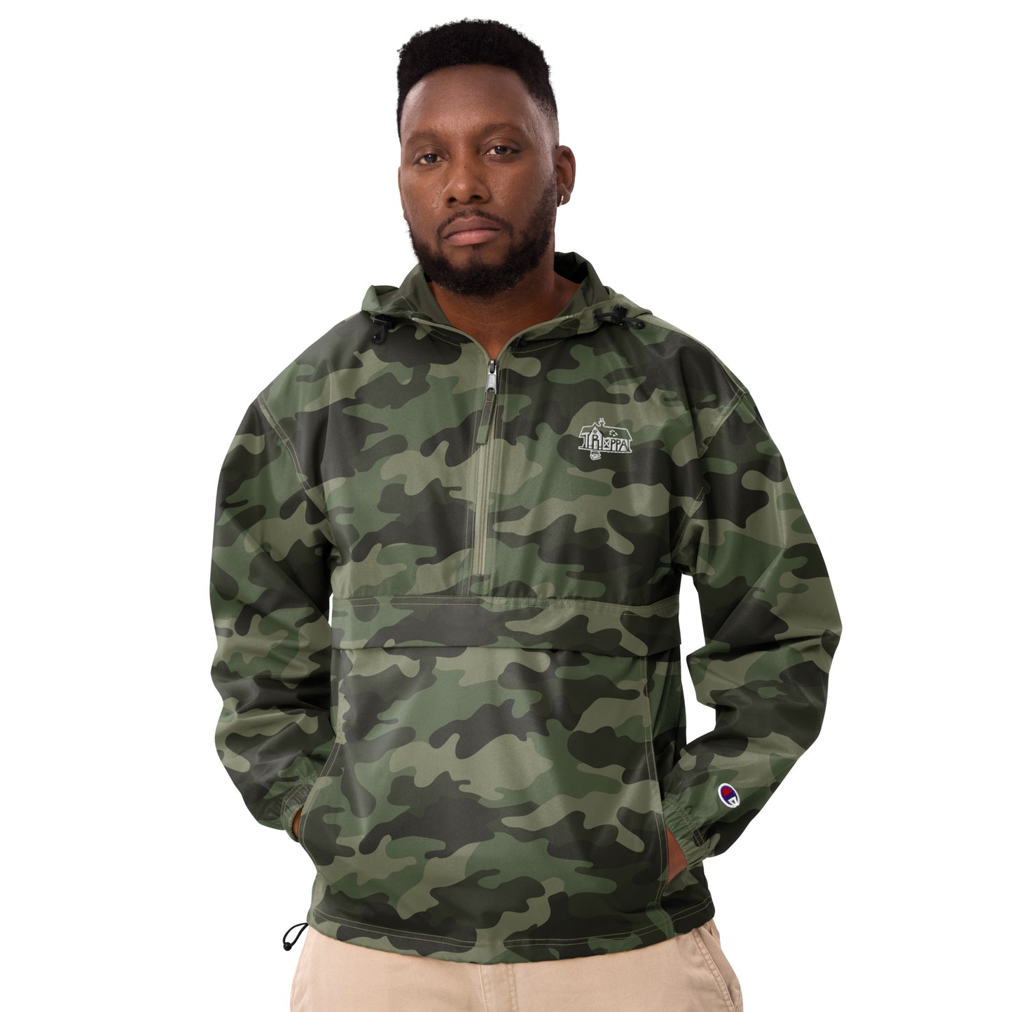 Trxppa Embroidered Champion Packable Jacket