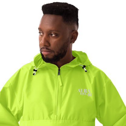 Aura EST. 81 Embroidered Champion Packable Jacket