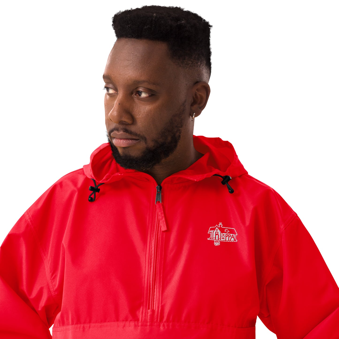 Trxppa Embroidered Champion Packable Jacket