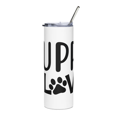 Puppy love Stainless steel tumbler