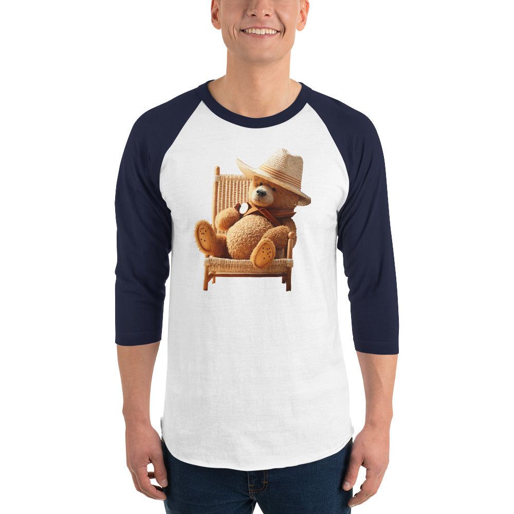 3/4 sleeve raglan shirt