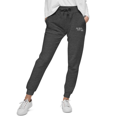 Aura EST. 81 fleece sweatpants