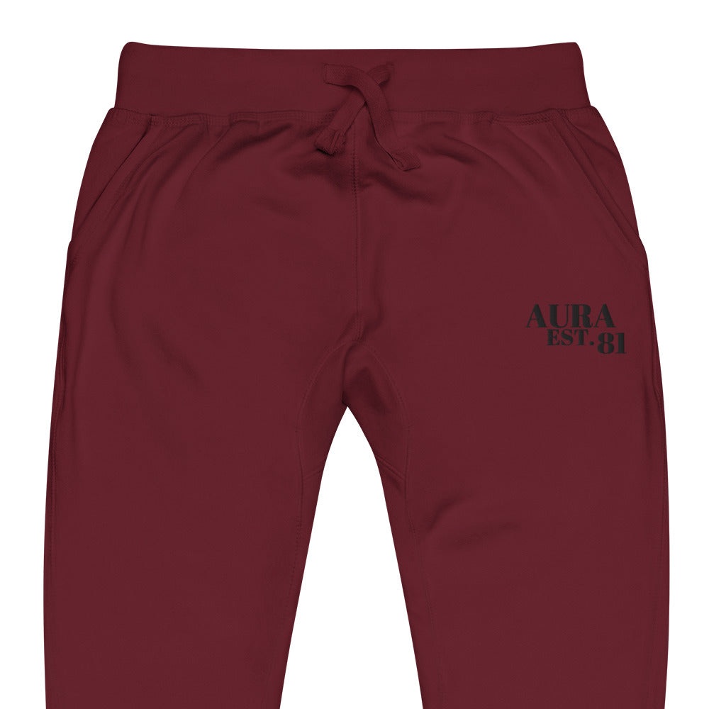 Aura Est. 81 fleece sweatpants