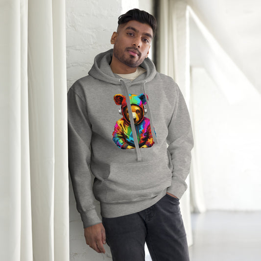 Colorful Bear Hoodie