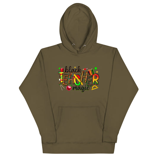 Black Teacher Magic Hoodie