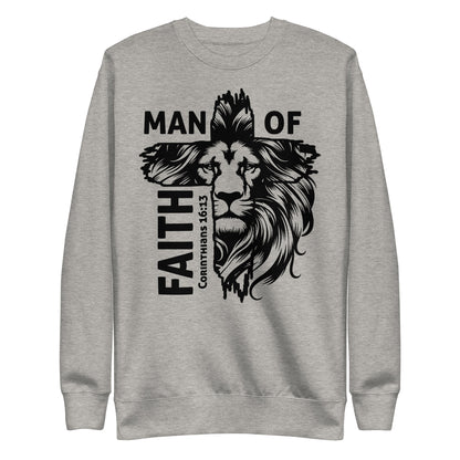 Man of Faith Premium Sweatshirt