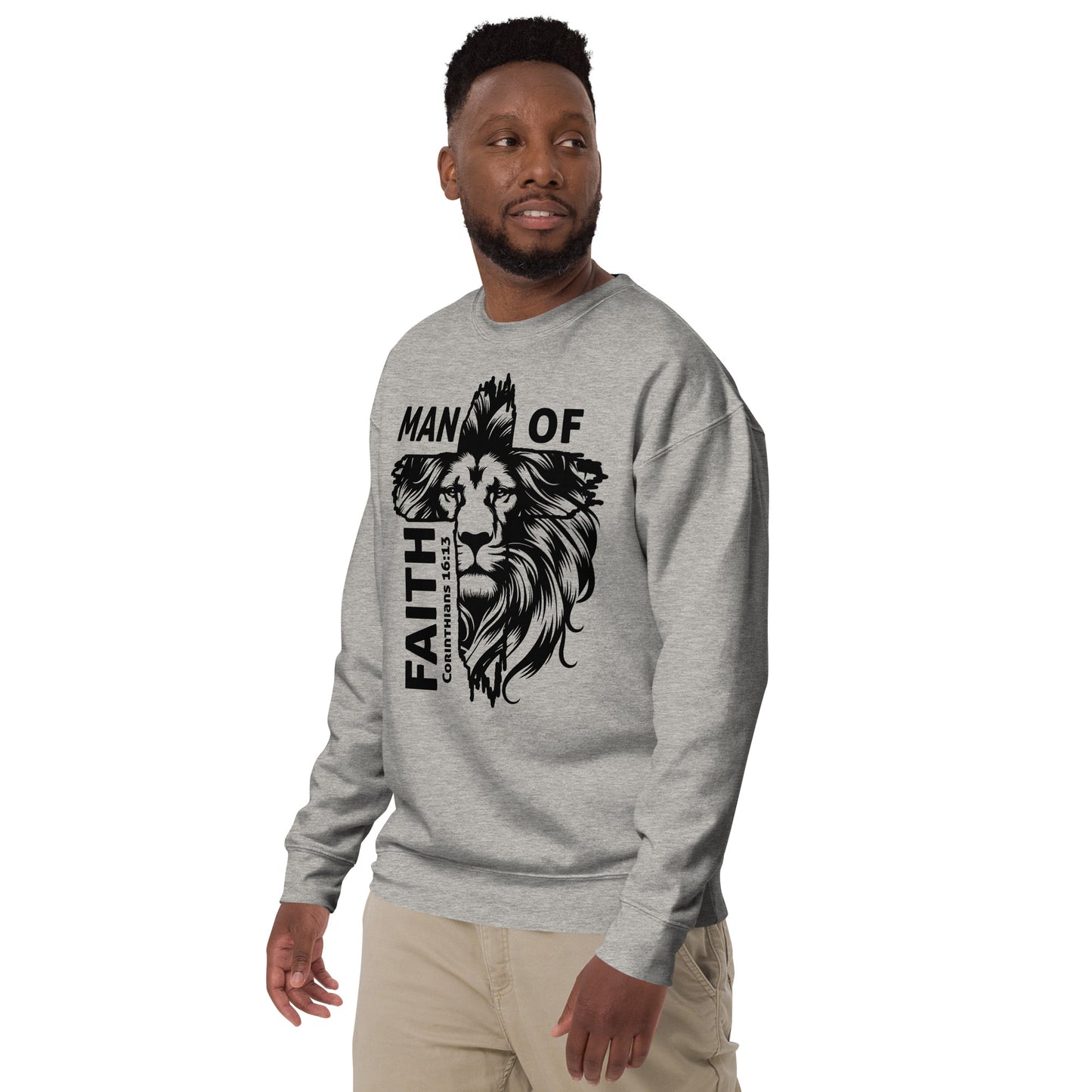 Man of Faith Premium Sweatshirt