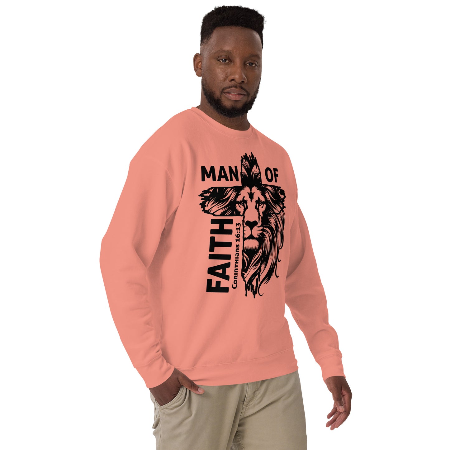 Man of Faith Premium Sweatshirt