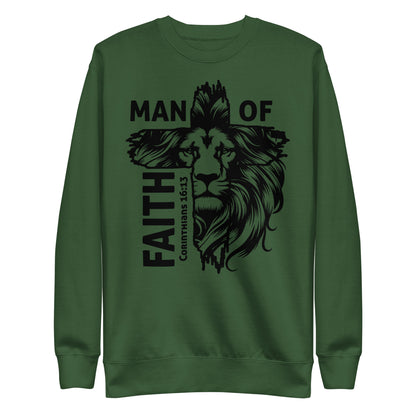 Man of Faith Premium Sweatshirt