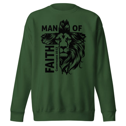 Man of Faith Premium Sweatshirt