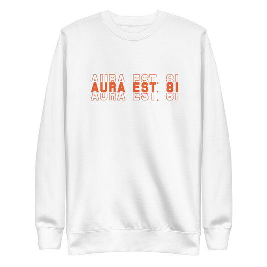 Aura EST. 81  Premium Sweatshirt