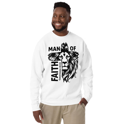 Man of Faith Premium Sweatshirt