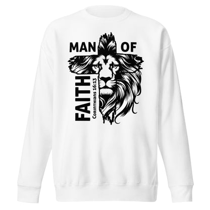 Man of Faith Premium Sweatshirt