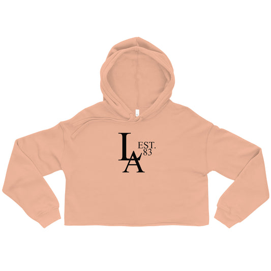 LA EST. 83 Crop Hoodie