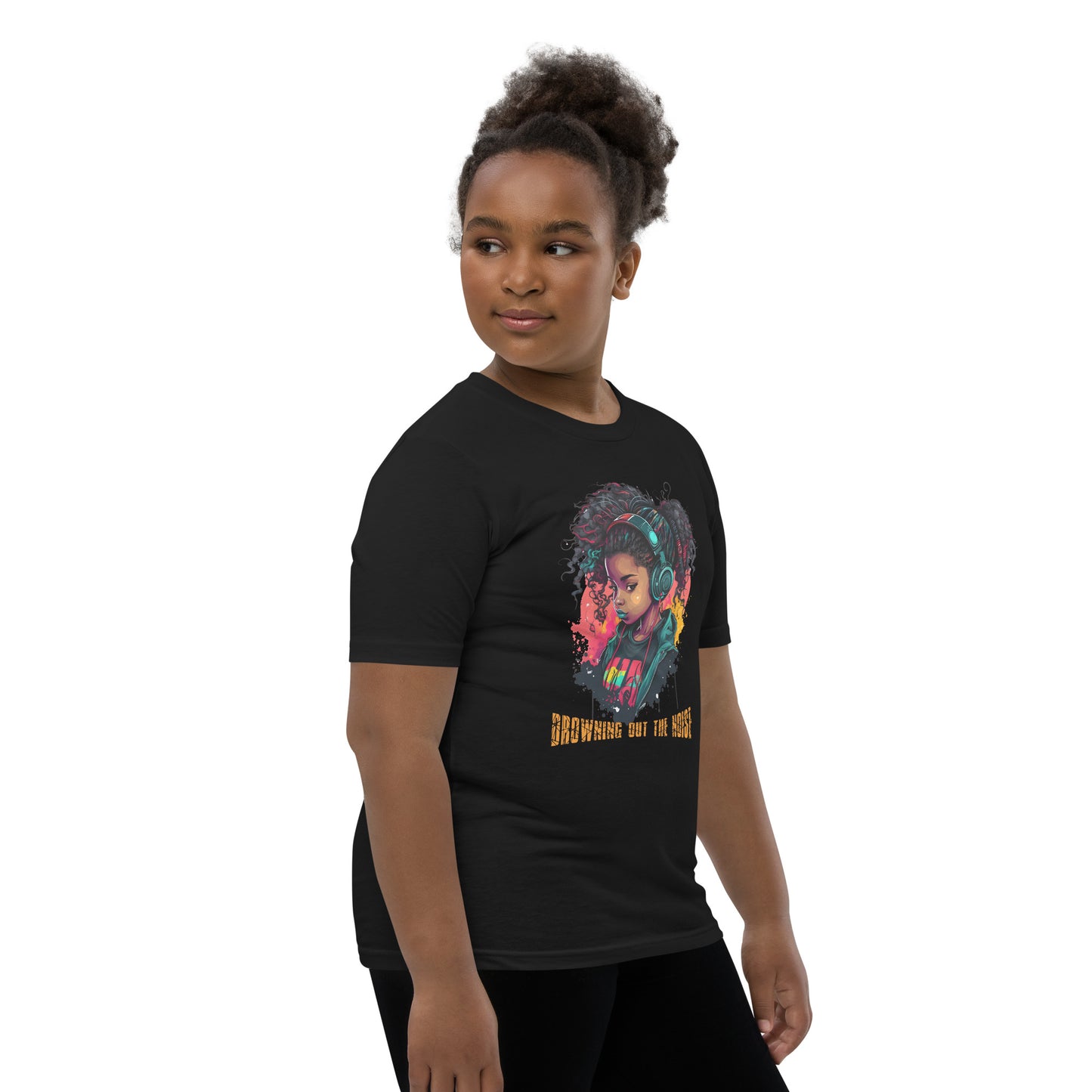 Drowning Out The Noise Youth Short Sleeve T-Shirt