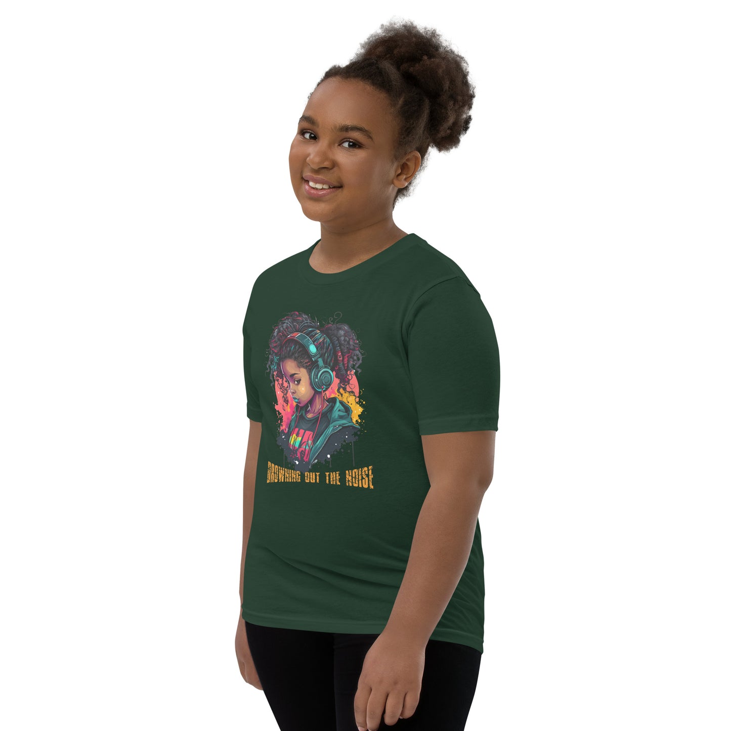 Drowning Out The Noise Youth Short Sleeve T-Shirt