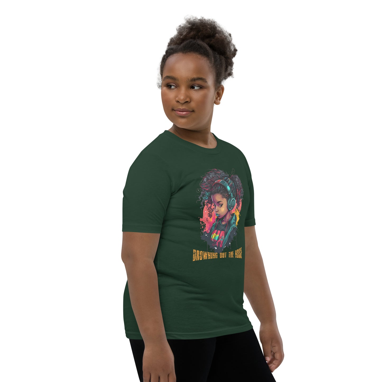 Drowning Out The Noise Youth Short Sleeve T-Shirt