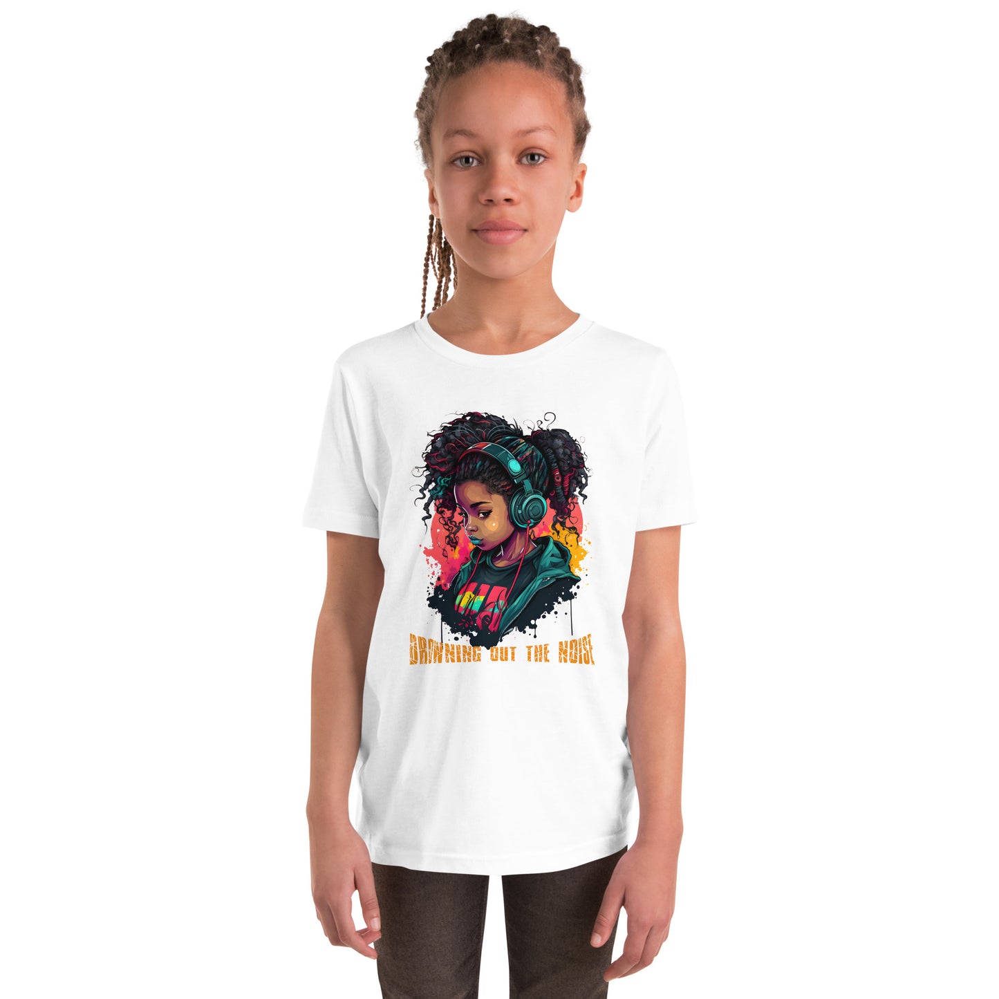 Drowning Out The Noise Youth Short Sleeve T-Shirt